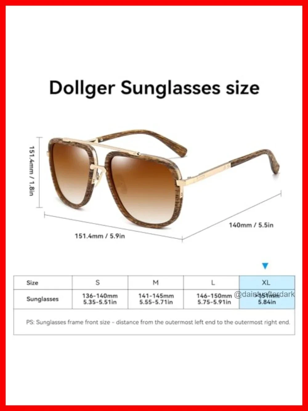 Oversized Square Aviator Sunglasses for Men HD UV400 Metal Frame Retro Shades
